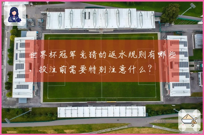 世界杯冠军竞猜的返水规则有哪些，投注前需要特别注意什么？