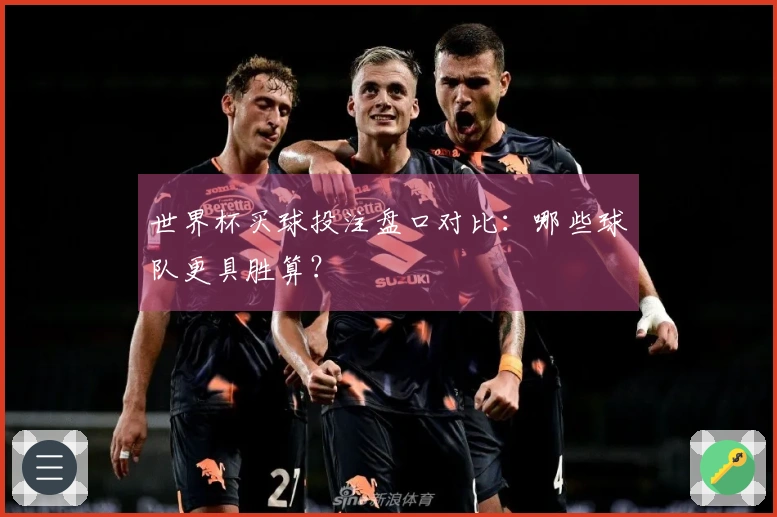 世界杯买球投注盘口对比:哪些球队更具胜算?